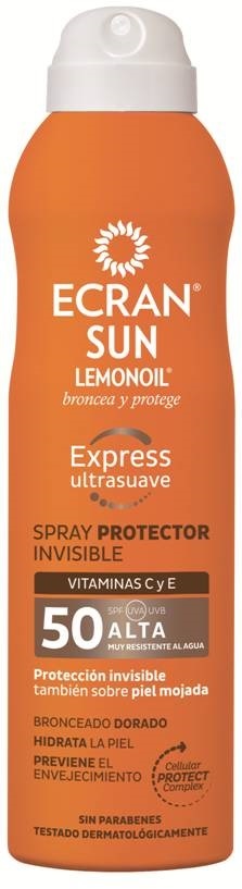 Image of Ecran Sun Invisible Spray Carrot SPF50 