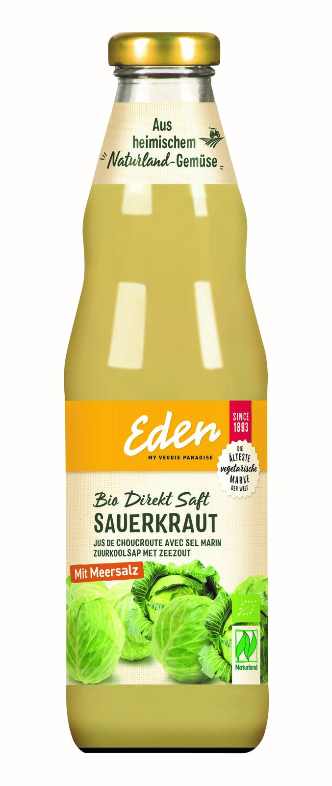 Eden Zuurkool Sap Met Zeezout