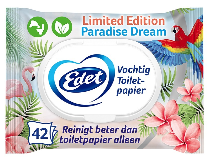 Edet Paradise Dream Vochtig Toiletpapier