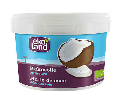 Ekoland Kokosolie Ontgeurd