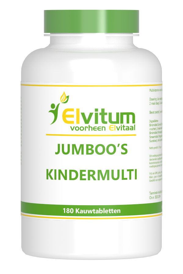 Elvitum Jumboo&apos;s Kindermulti Tabletten afbeelding