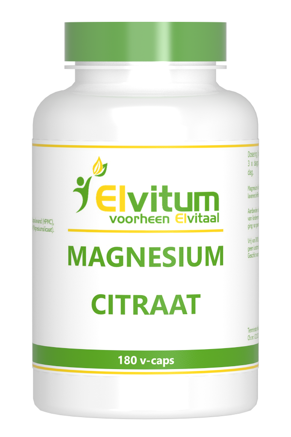 Elvitum Magnesium Citraat Vegicaps