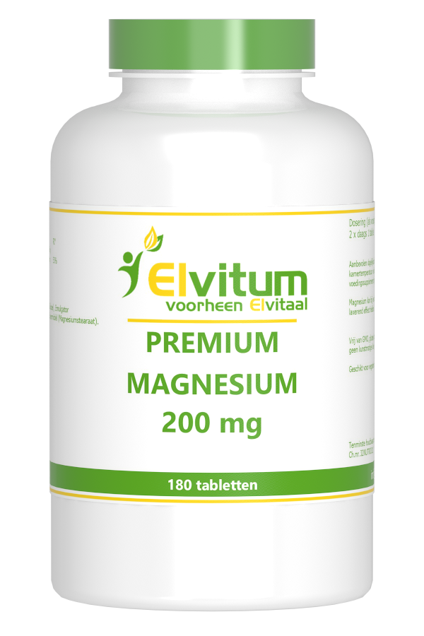 Elvitum Premium Magnesium 200mg Tabletten