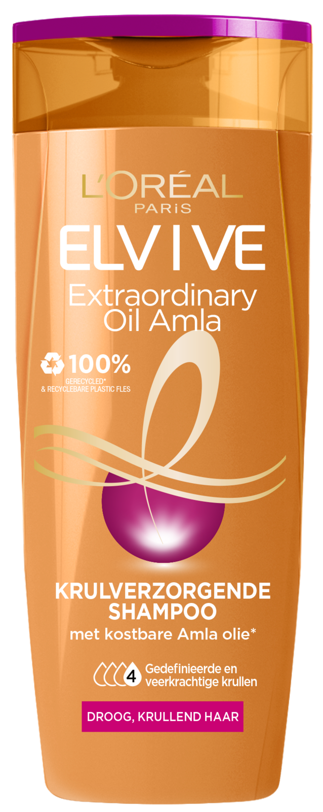 Elvive Shampoo Extraordinary Oil Krulverzorging