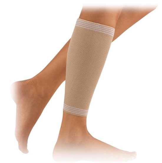 Emdee Elastische Ondersteuning Kuit Huidkleurig Maat L