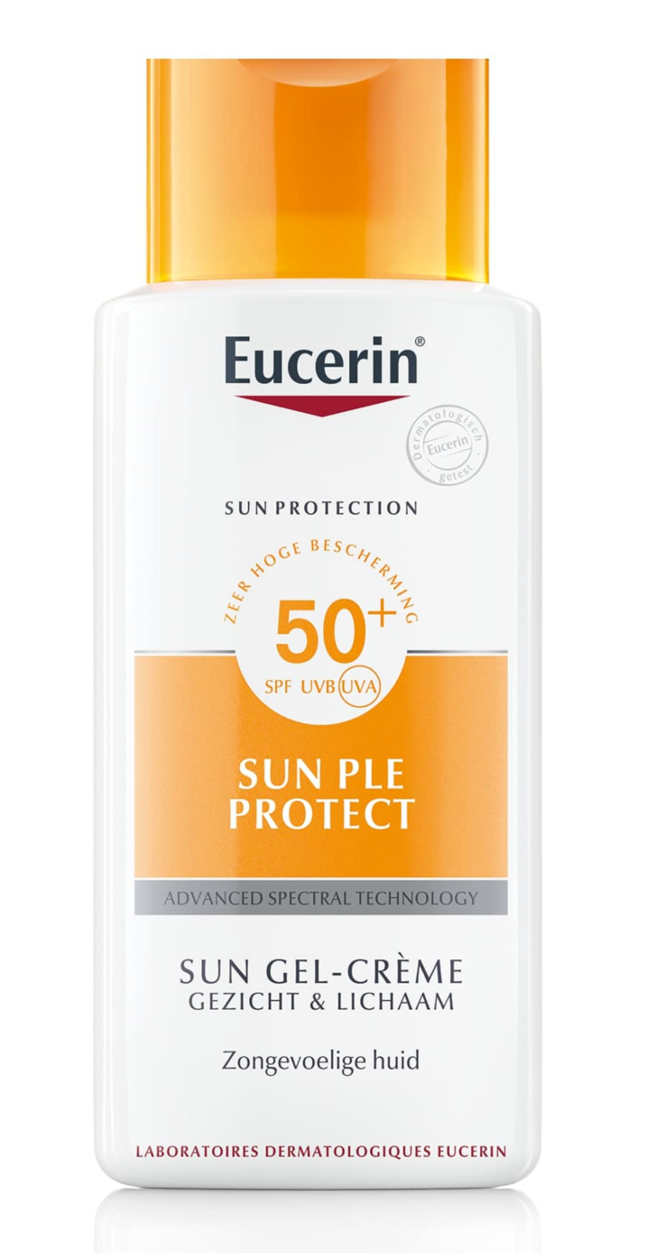 Eucerin Sun PLE Protect Gel-Creme SPF50+ afbeelding