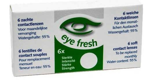 Eye Fresh Maandlenzen -2.00