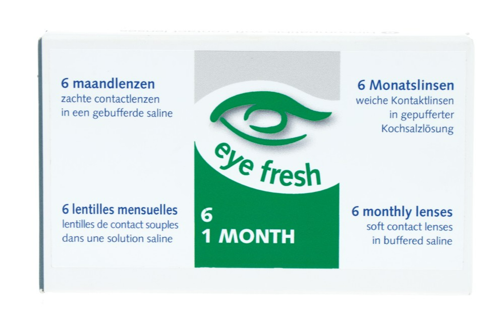 Eyefresh Maandlenzen -5.5