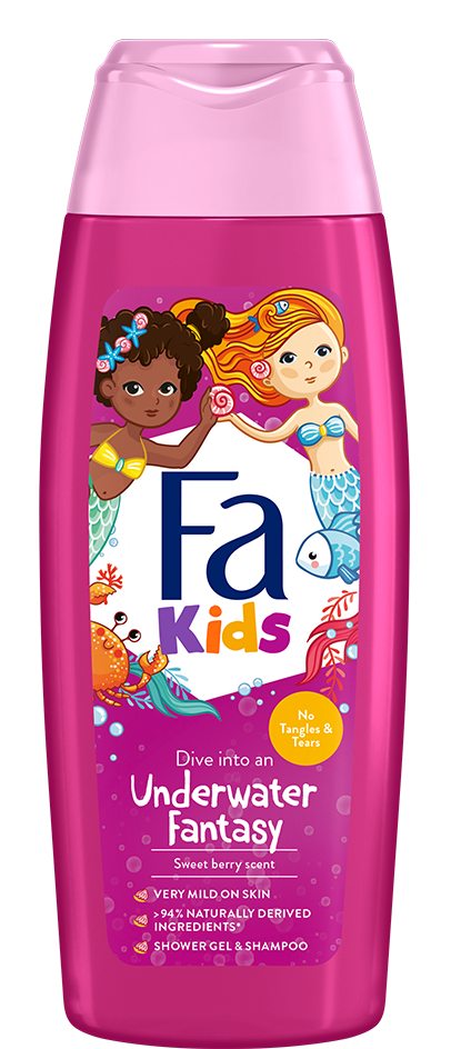 Fa Kids Mermaid Douchegel & Shampoo