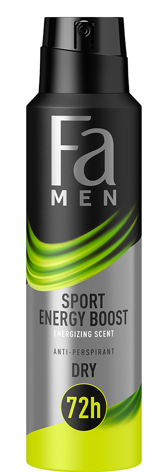 Afbeelding van Fa Men Sport Energy Boost Antiperspirant Spray