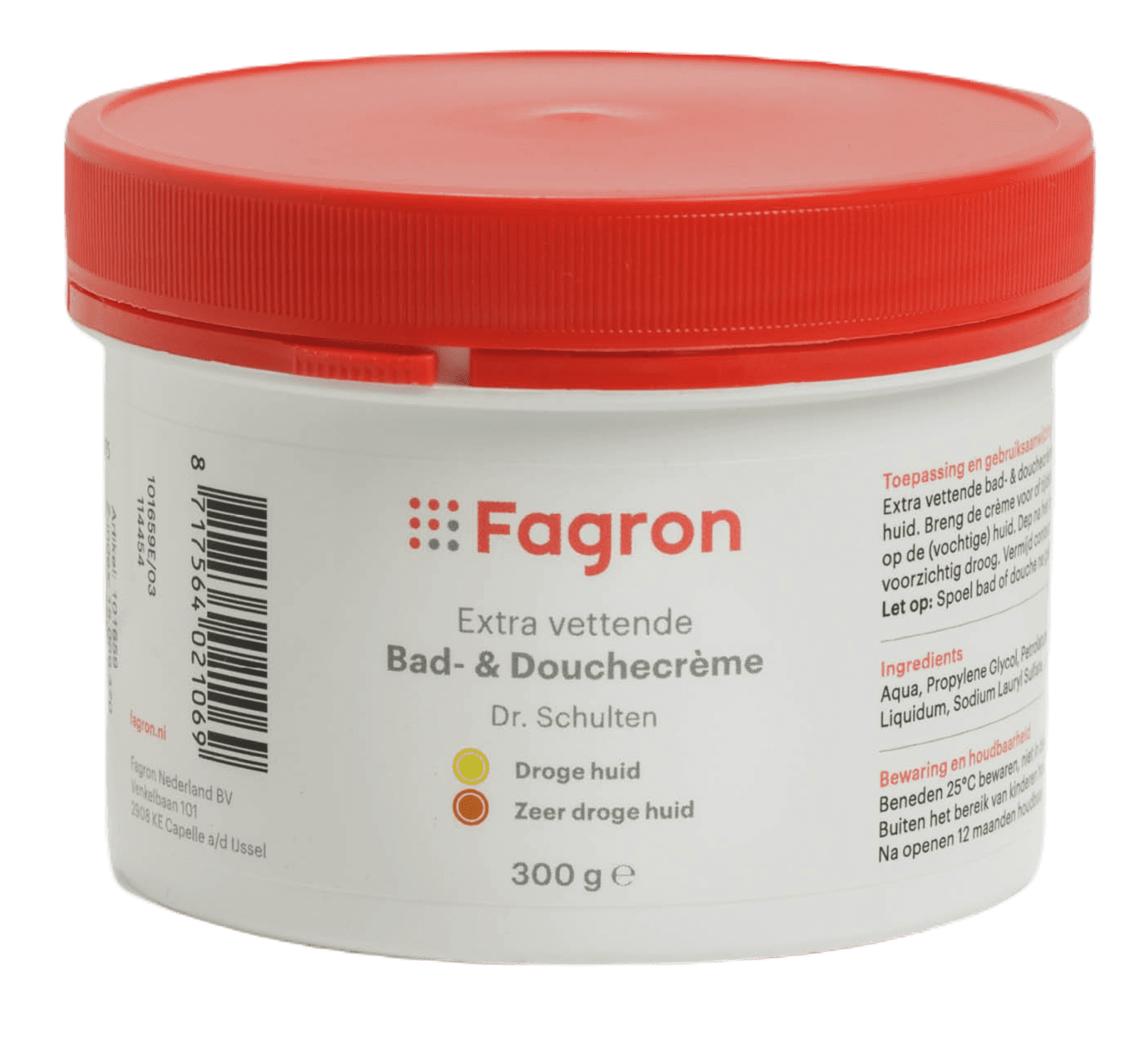 Fagron Extra Vettende Bad & Douchecrème afbeelding