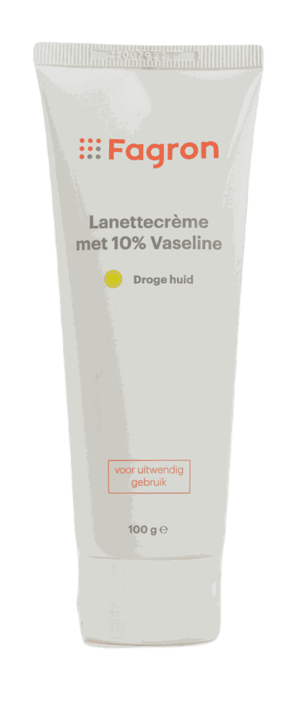 Fagron Lanettecrème met 10% Vaseline