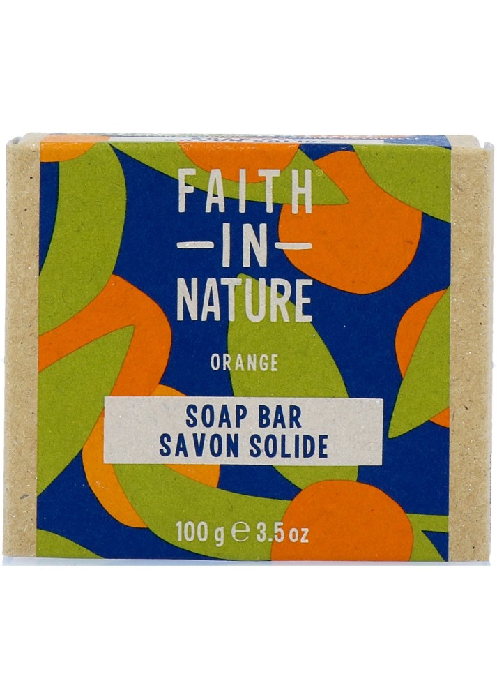 Faith In Nature Orange Soap Bar afbeelding