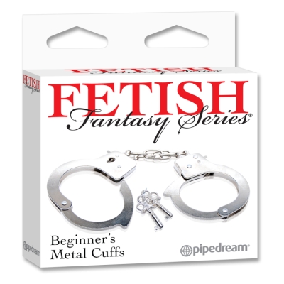 Fetish Fantasy Beginners Metal Cuffs