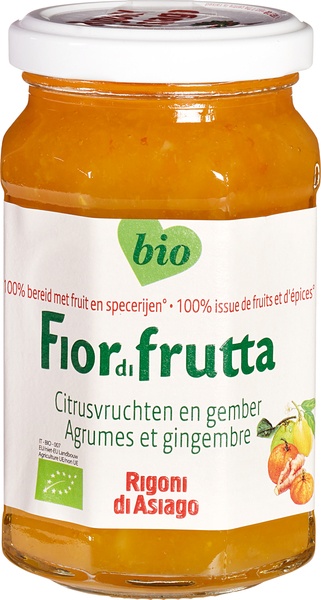 Fiordifrutta Jam Citrusvruchten en Gember