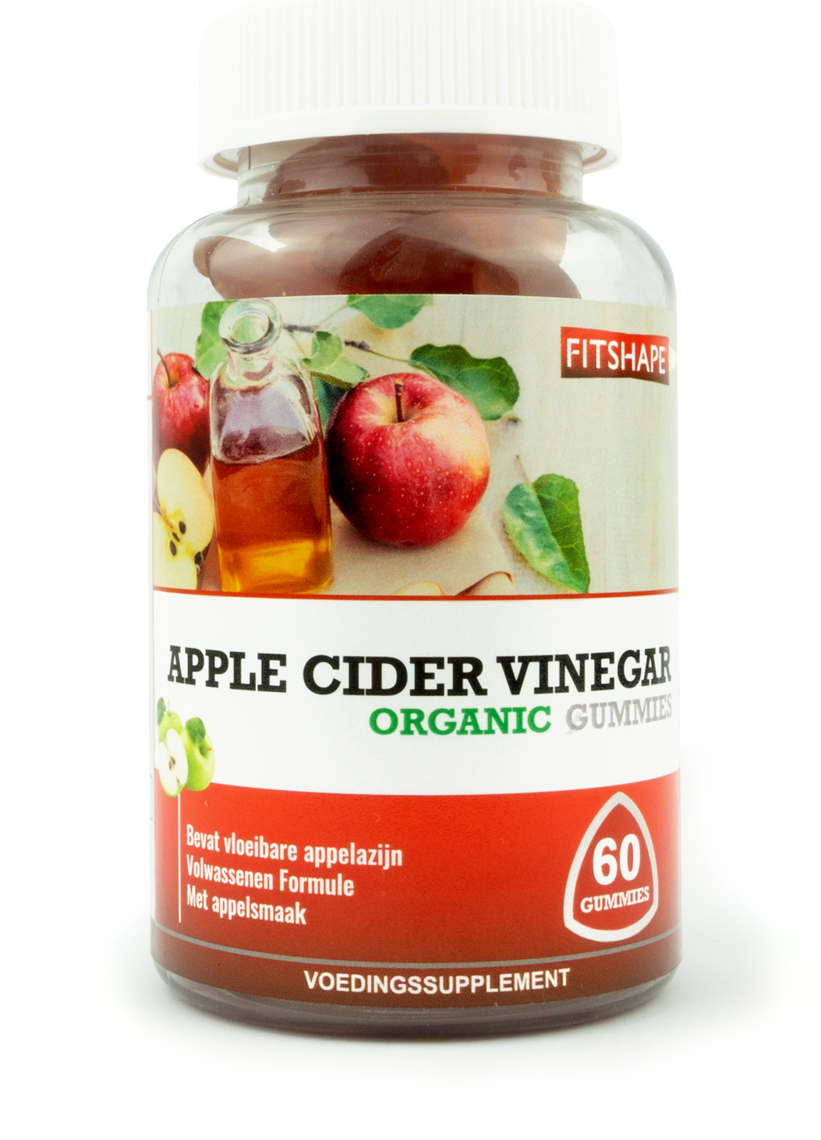 Fitshape Apple Cider Vinegar Organic Gummies afbeelding