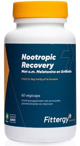 Fittergy nootropic recovery capsules is speciaal ontwikkeld om na een drukke dag tot rust te komen zodat u uw ...