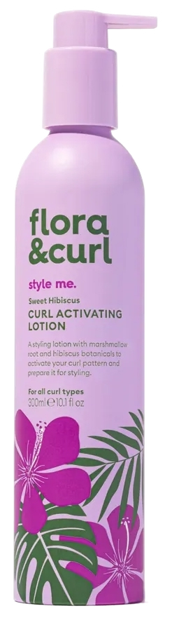 Flora & Curl Sweet Hibiscus Curl Activating Lotion