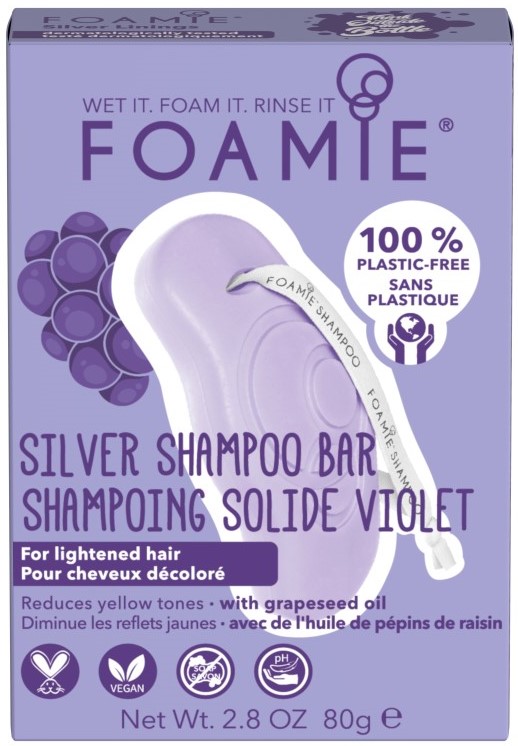 Foamie Shampoo Bar Silver Linings