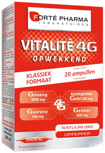 Forte Pharma Vitalite 4G Ampullen 20st