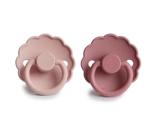 Frigg Fopspeen 6-18 Maanden Daisy Blush/Dusty Rose