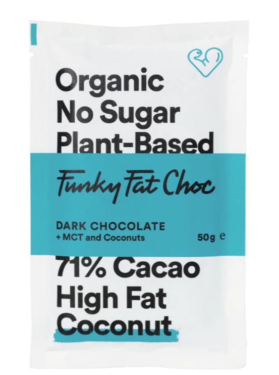 Funky Fat Choc Dark Chocolate Kokos