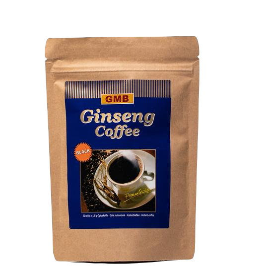 GMB Ginseng Coffee Zwart Stick 20st