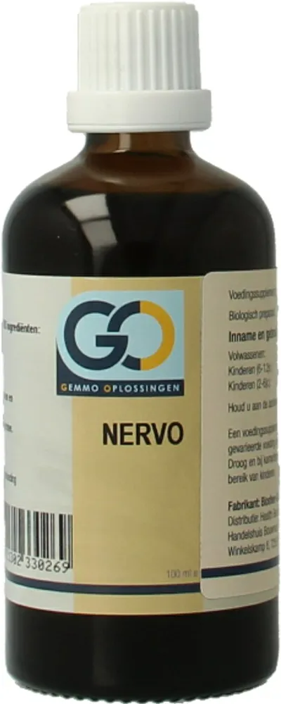 GO Gemmo Oplossingen Nervo Bio Tinctuur