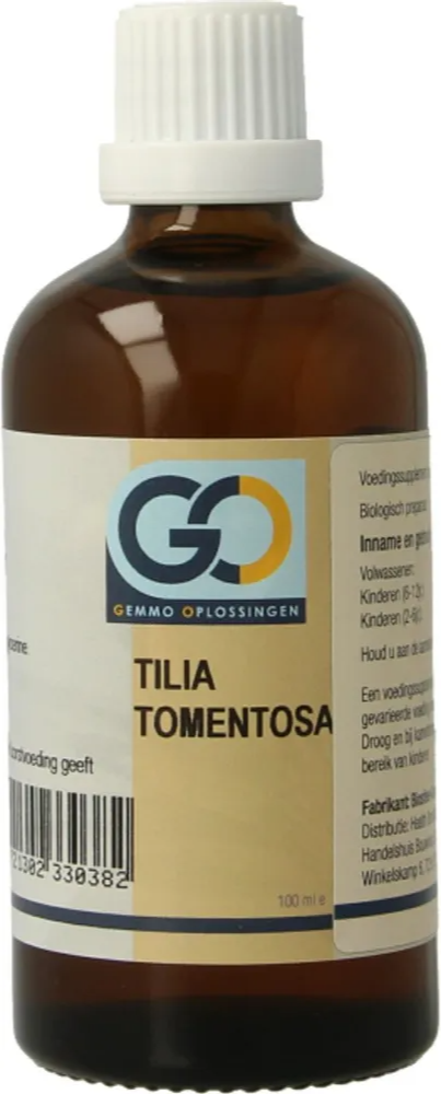 GO Gemmo Oplossingen Tilia Tomentosa Bio Tinctuur