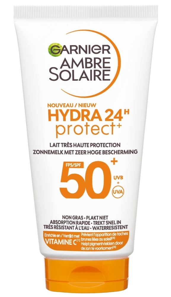 Garnier Ambre Solaire Hydra 24h Protect SPF50+ Zonnemelk