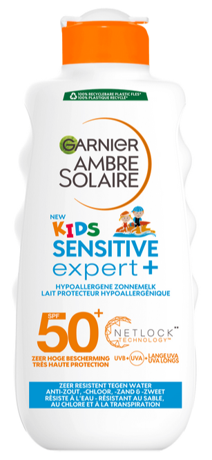 Image of Garnier Ambre Solaire SPF 50+ Kids Zonnemelk