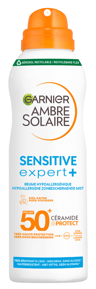 Garnier Ambre Solaire Sensitive Expert+ SPF50 Mist afbeelding