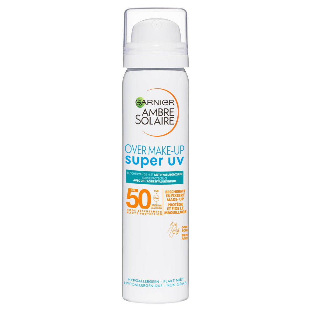 Garnier Ambre Solaire Zonnebrand Spray Over Make-Up SPF50