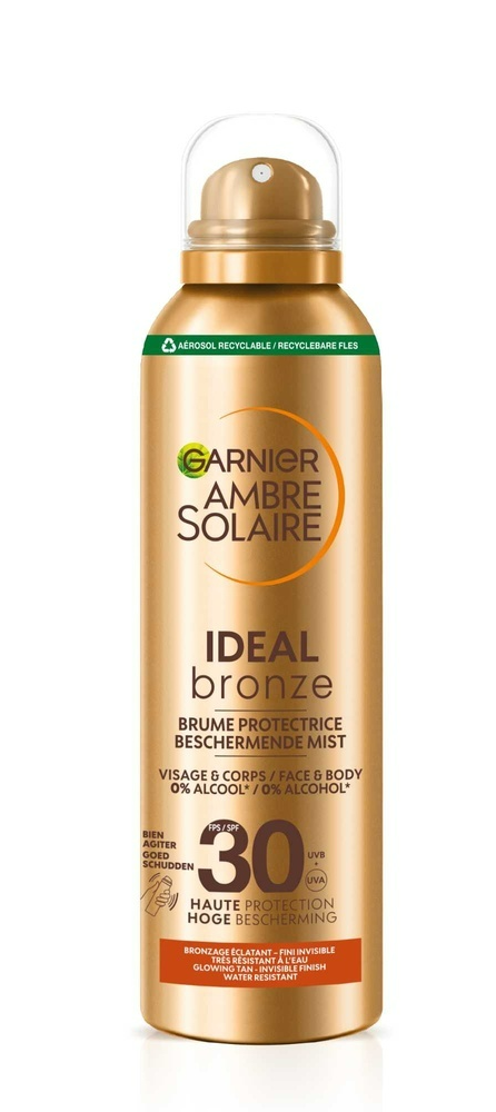 Image of Garnier Ambre Solaire Ideal Bronze Beschermende Mist SPF 30