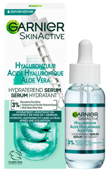 Garnier SkinActive Hyaluronzuur Aloë Vera Hydraterend Serum – 30ml