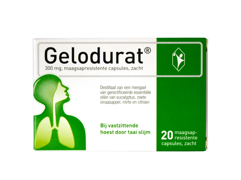 Gelodurat Myrtol 300mg Capsules
