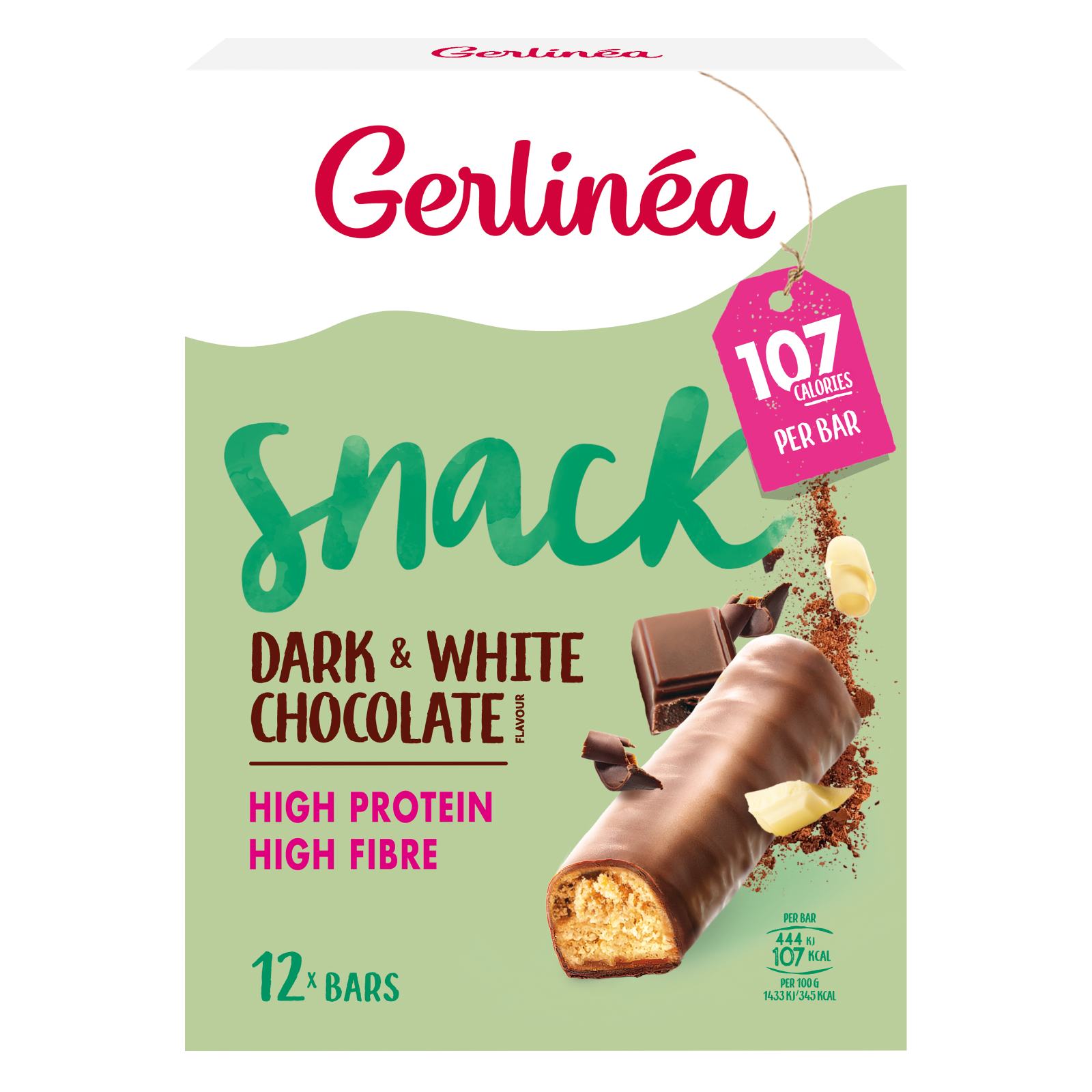 Gerlinéa Pauzerepen Pure & Witte Chocolade