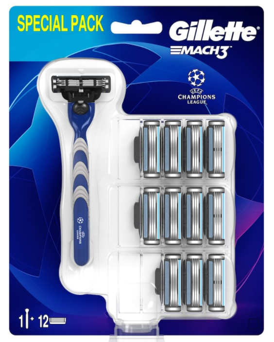 Gillette Mach3 Scheersysteem Champions League