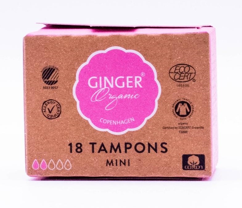 Image of Ginger Organic Tampons Mini 