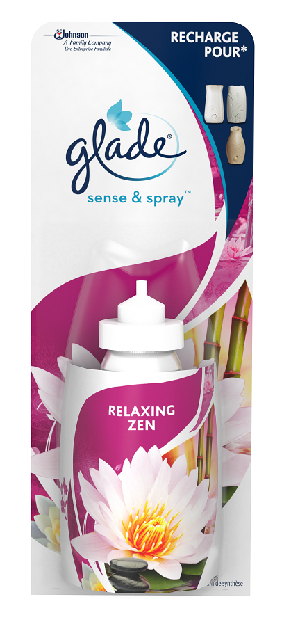 Glade Sense & Spray Relaxing Zen Navulling