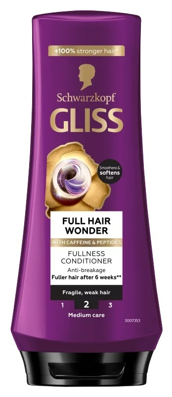Schwarzkopf Gliss Hull Hair Wonder Fullness Conditioner Anti-Beakage afbeelding