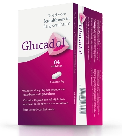 Glucadol 1186mg Tabletten 84st afbeelding