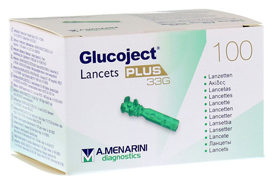 Glucoject Lancetten Plus 33G
