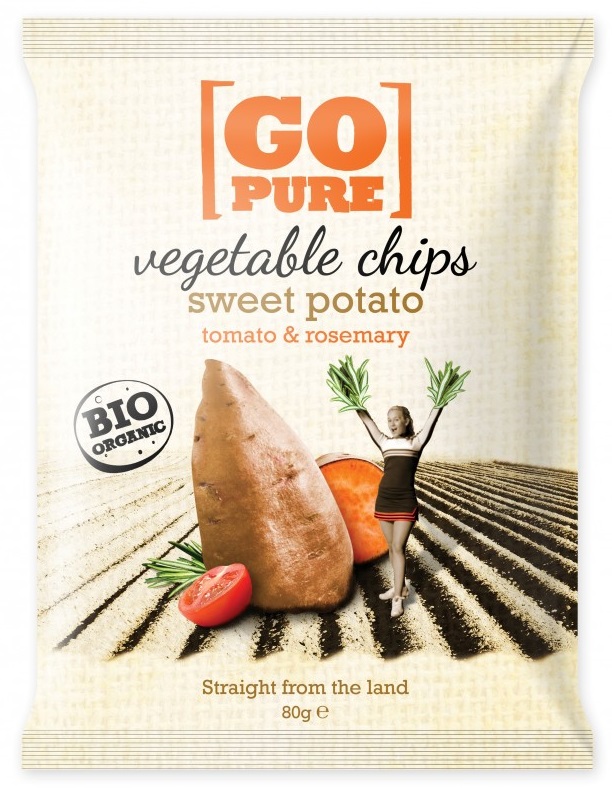 GoPure Chips Vegetable Chips Sweet Potato