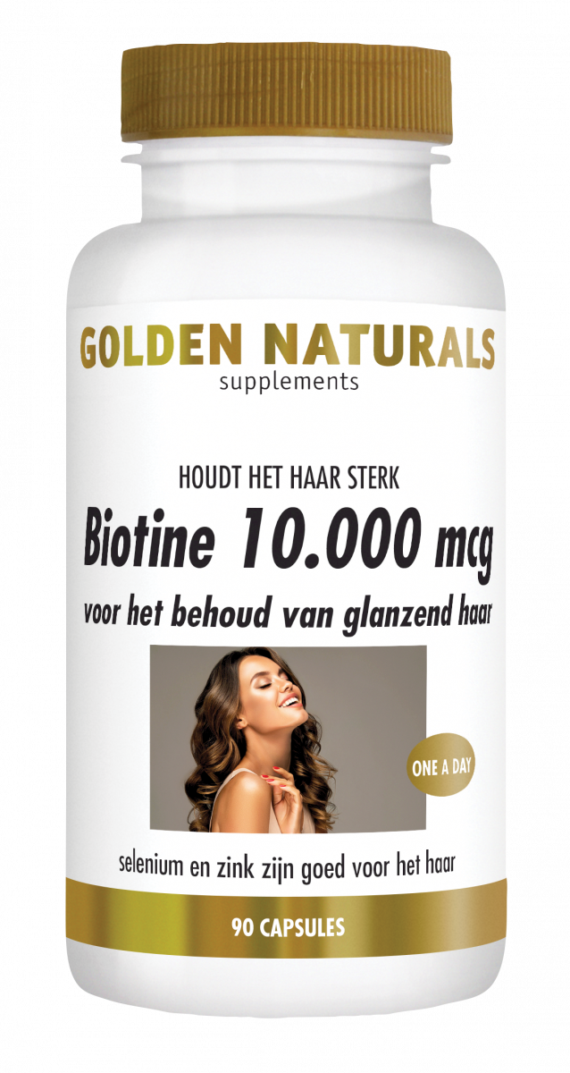 Golden Naturals Biotine 10.000mcg Capsules