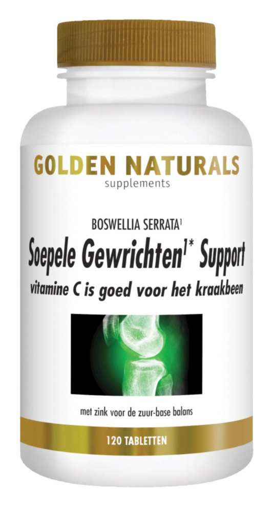 Image of Golden Naturals Soepele Gewrichten & Kraakbeen Support Tabletten 