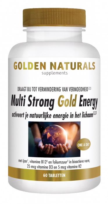 Golden Naturals Multi Strong Gold Energy Tabletten
