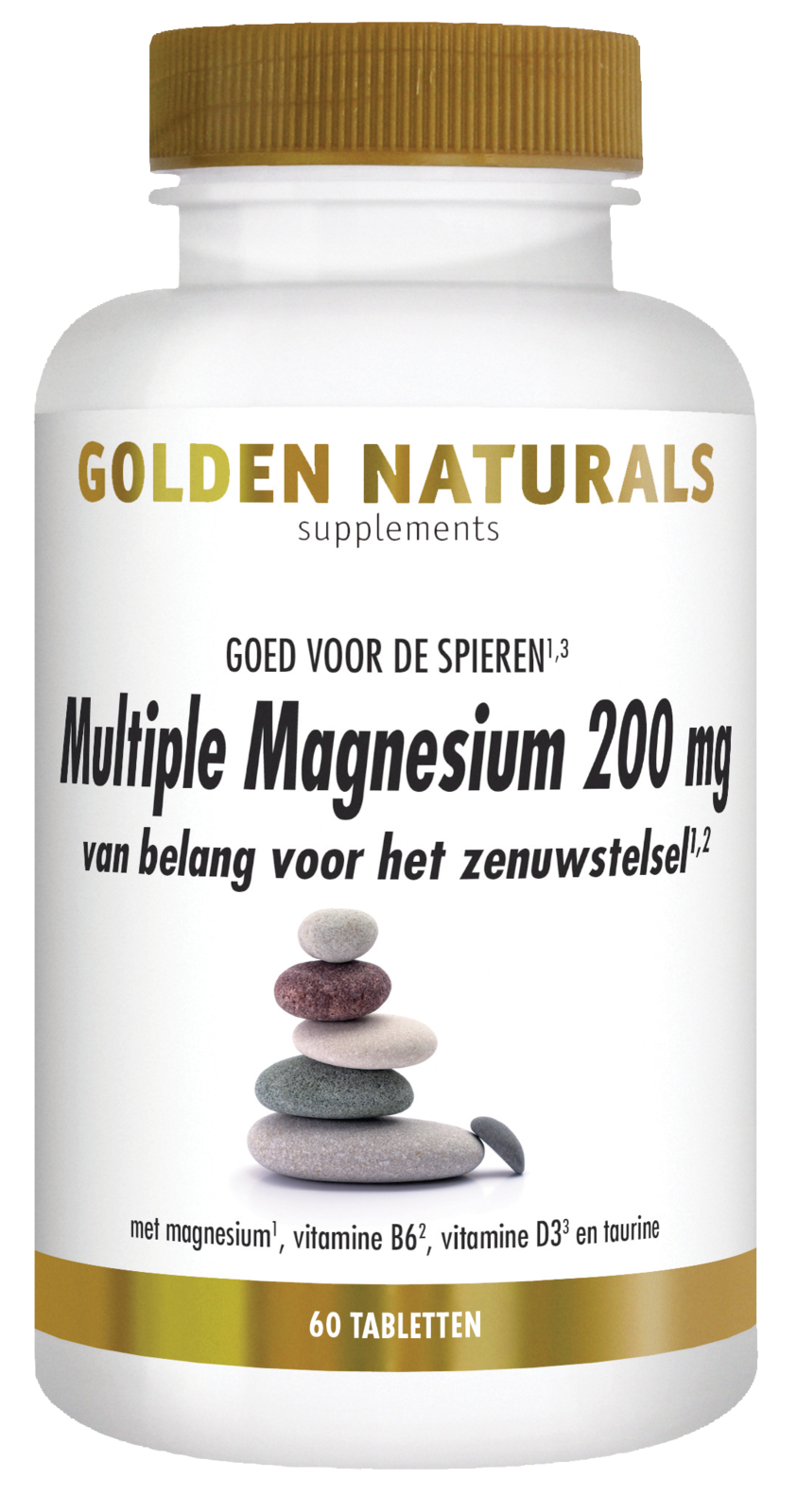 Golden Naturals Multiple Magnesium 200mg Tabletten