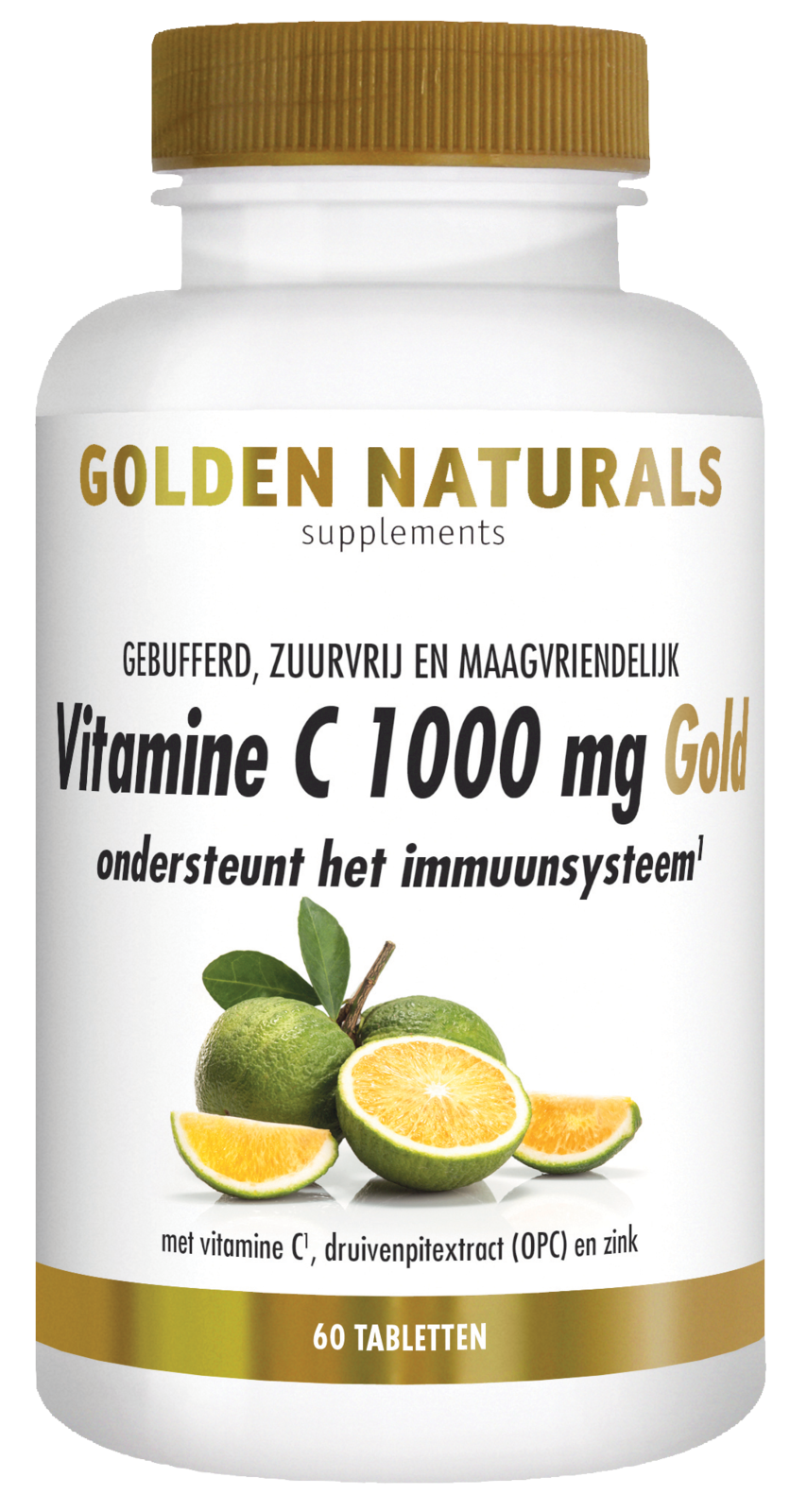 Golden Naturals Vitamine C 1000 mg Gold Tabletten