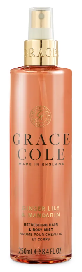 Grace Cole Ginger Lily & Mandarin Refreshing Hair & Body Mist afbeelding